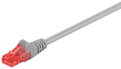 Goobay Cable 68444 CAT.6 Patch, U UTP, Grey, 10M — image 1