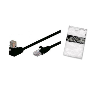 Shiverpeaks Network Cable CAT.6 S/FTP Winkel-recto Black 0,5M — image 1