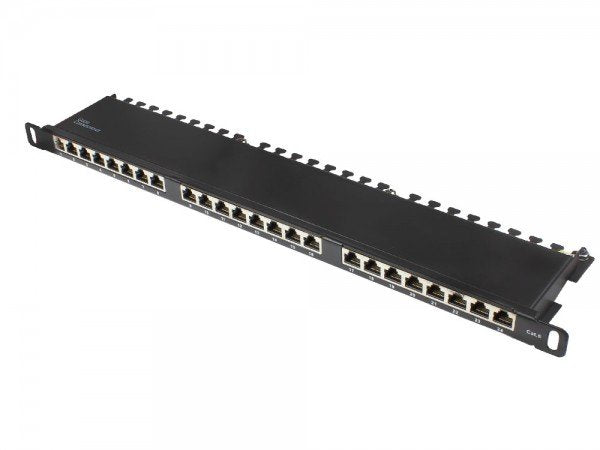 Good Connections Patchpanel 19CAT. 6 24-P. 0,5 He Black