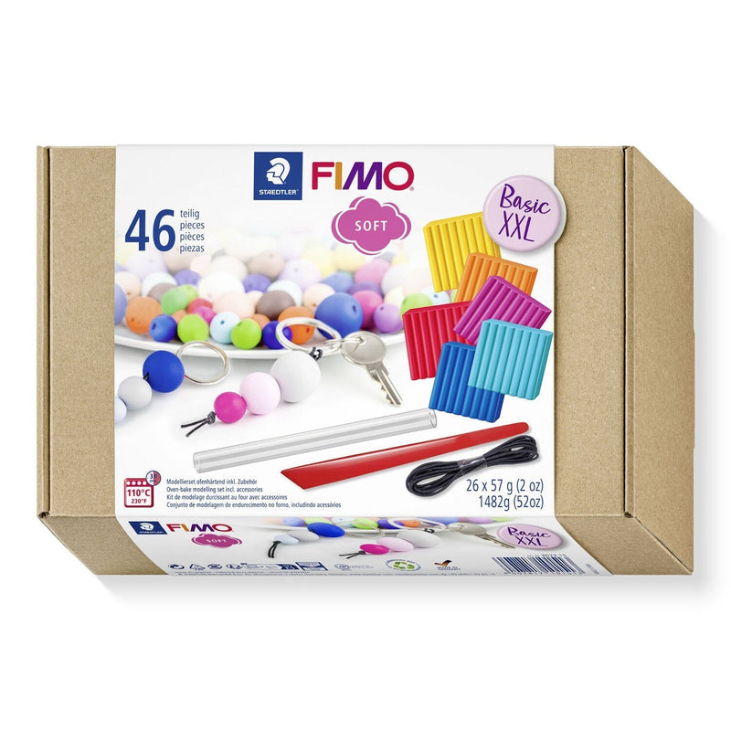 Fimo Set Mod.masa Fimo Soft Basic XXL