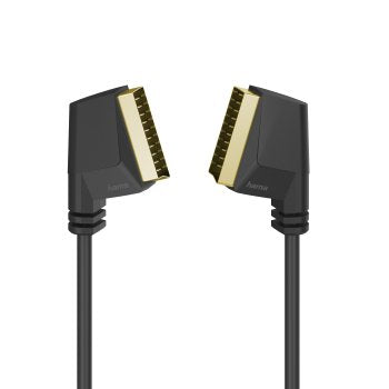 Hama Cable Essential Audio And Video - Length 1.5M - 2X Euroconector Scart - Contactos Chapados Oro - Black — image 1
