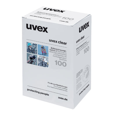 Uvex Toallitas Limpiadoras Lentes 100 Units — image 1