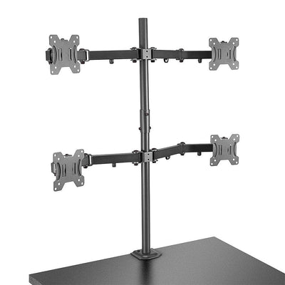 Lindy 40659 Desk Mount Screen Plana 71,1CM (28) Screws Black — image 1