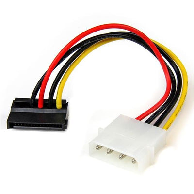 StarTech Cable Power Molex a SATA Acodado 0.15M Satapowadpl — image 1