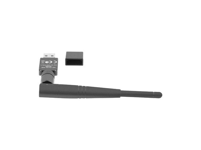 Lanberg Network Card USB N150 NC-0150-WE (USB 2.0, Wi-Fi Antenna Connector)