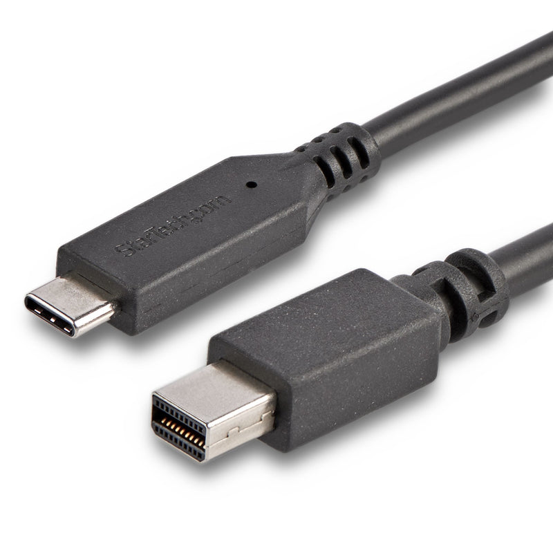 StarTech.com Cable Adapter 1 8M USB-C a Mini DisplayPort 4K 60HZ Black USB Cable Type-c a Mdp Cable Vídeo Usbc