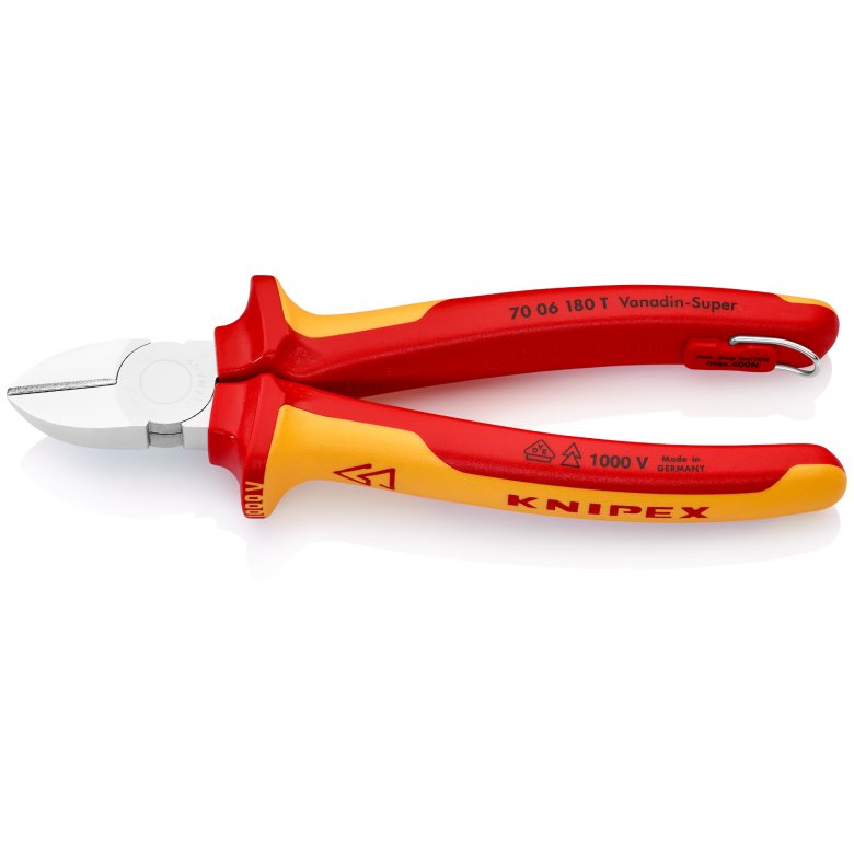 Knipex Pliers 70 06 180 T Corte Diagonal