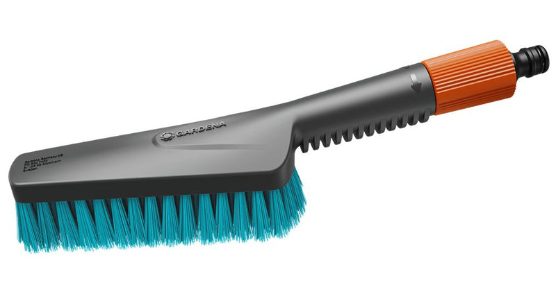 Gardena Brush Mano Cleansystem S Duro, Brush Lavado Grey/Turquesa 18844-20