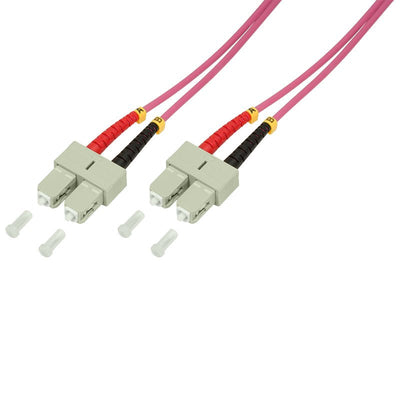 Logilink Lwl Network Cable OM4 Sc 1,0M Duplex — image 1