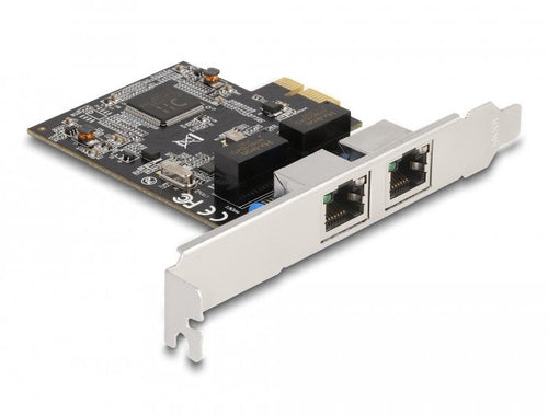 Delock Card Pci Express X1 a 2 X RJ45 Gigabit LAN — image 1