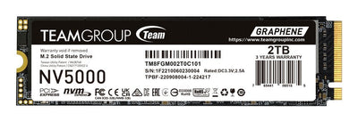 Drive SSD Teamgroup 2TB NV5000 TM8FGM002T0C101 PCIE M.2 PCIE 4.0 X4 — image 1