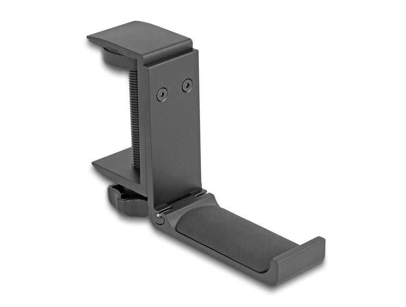 Delock 18449 Stand Headphones Adjustable Colocar Desk Aluminium Black