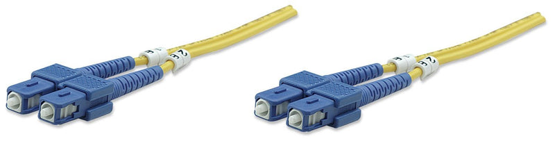 Intellinet 470605 Cable Fibre Optic 1M OS2 Sc Yellow