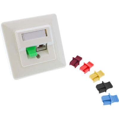 Inline Guardapolvo RJ45 Female Black 10UDS. — image 1