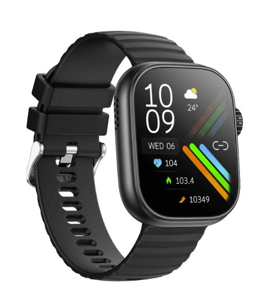 Aiwa Smartwatch SW-700 Black Screen LCD 2.01 With Llamadas Bluetooth IP67 8 Modos Sport Notificaciones Control