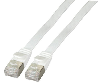 EFB Elektronik K5545WS.0,25 Network Cable 0,25M CAT.6A U/FTP (STP) White — image 1