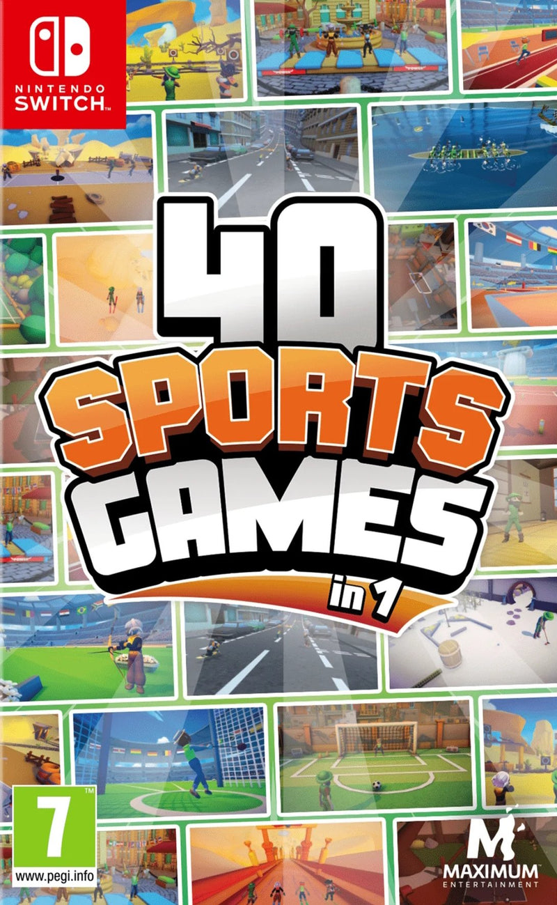 Set 40 Sports Games In 1 Switch