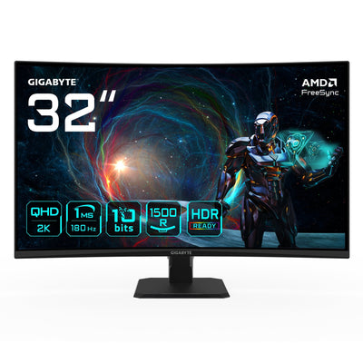 Gigabyte Monitor Gaming 31.5 GS32QCA Ek — image 1
