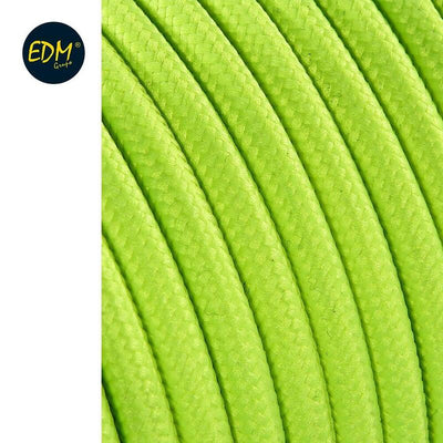 Cable Cordon Tubulaire 2X0,75MM Fluor Yellow 5M — image 1
