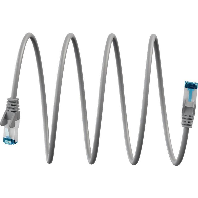 Network Cable CAT.6A 2 0M Ultraflex Gr S FTP Pimf Cu Lszh-tpe Grey