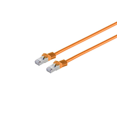 Network Cable S/FTP CAT.7 Orange 1,0M — image 1