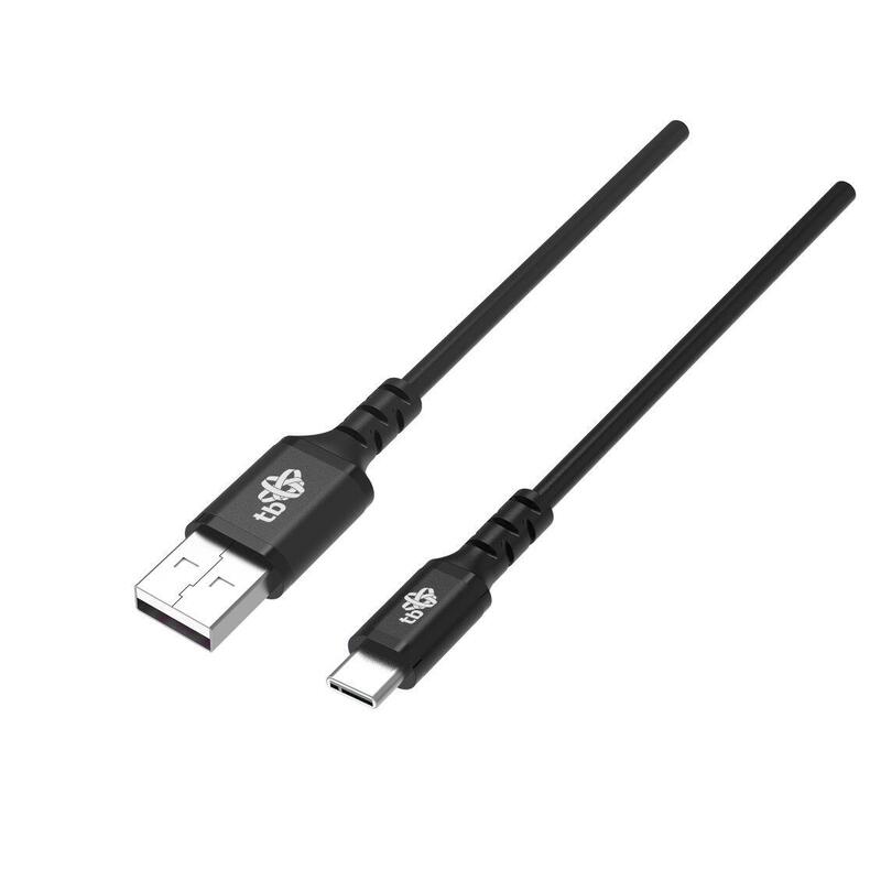 USB Cable -usb C 1M Silicone Black Quick Charge