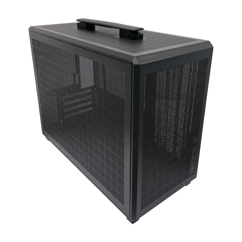 PC Case Lc-power microATX Gaming 718MB Cuboid Black