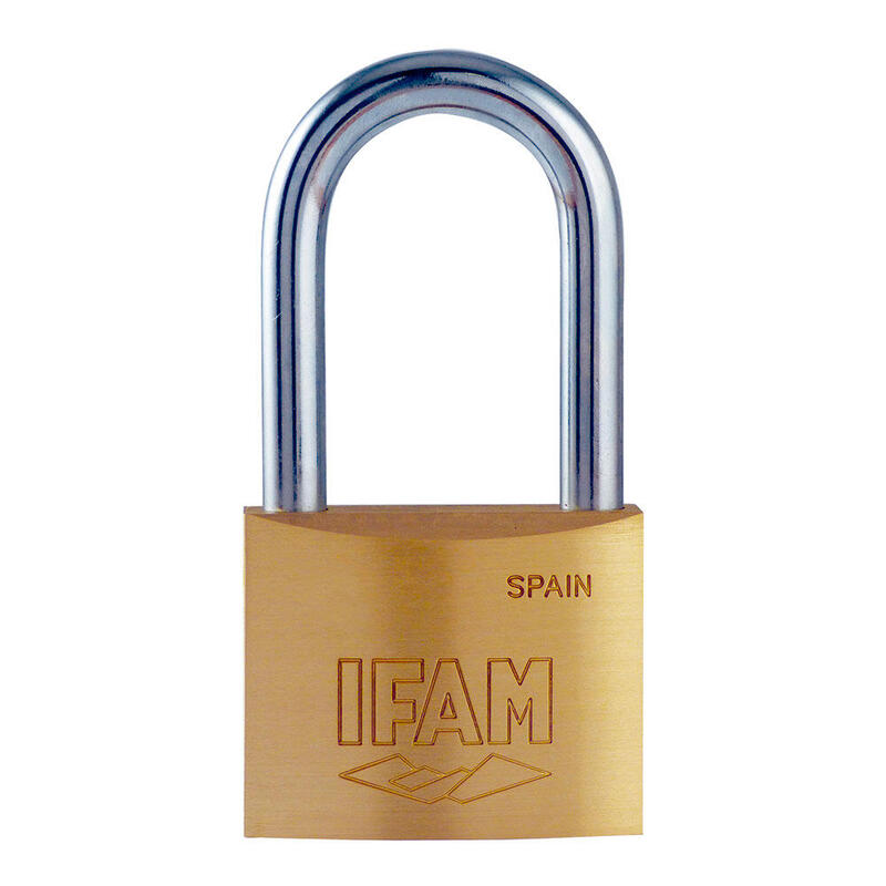 Padlock K60. Latón. 60MM. With 2 Keys Arco Normal. Ifam