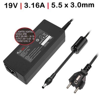 Charger Laptop Samsung Series Sf X1 X10 X20 X30 X420 X520 19V 3.16A 60W 5.5 X 3.0MM — image 1
