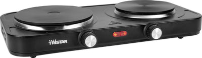 Tristar Board Cocción KP-6152, 2 Zonas Cocción 18,5 + 15,5CM, Black — image 1