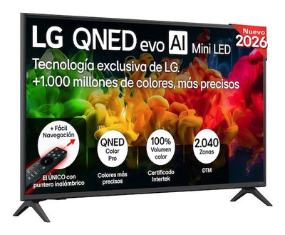 LG TV 43QNED81B6C.AEU 43 Qned Evo Miniled Legs Laterales Wi-Fi HDMI X3 — image 1