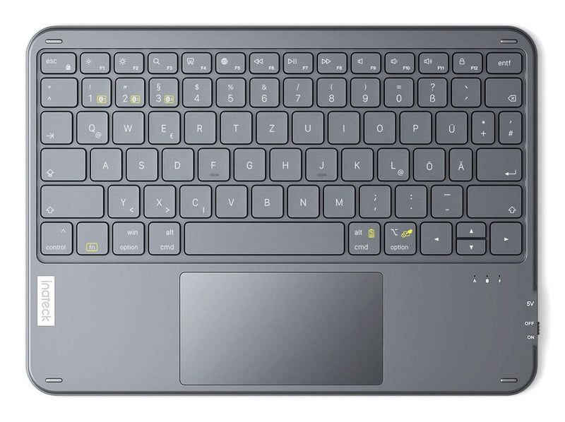 Inateck Keyboard Tablet Qwertz Gray