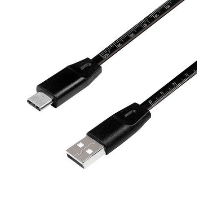 Logilink CU0157 USB Cable 1M 2.0 USB a USB C Black — image 1