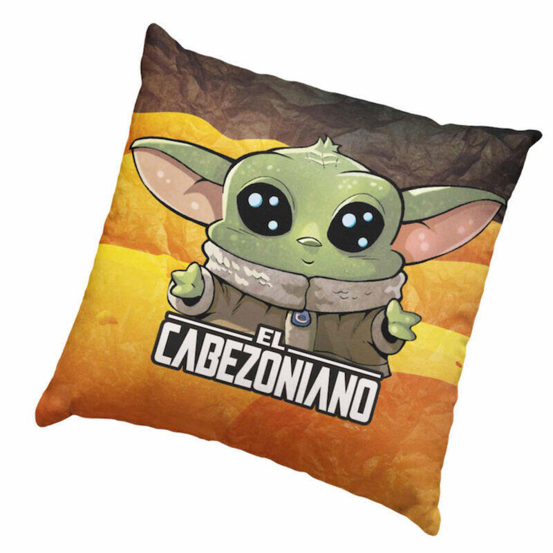 Cojin Cabezoniano Mandalorian Star Wars