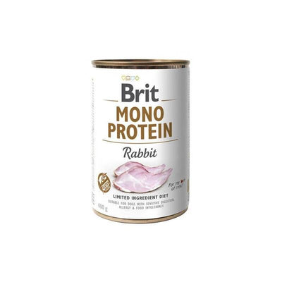 Brit Comida Húmeda Perros Mono Protein Rabbit 400G — image 1