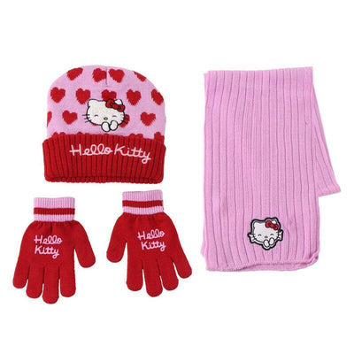 Set Gorro Gloves Braga Cuello Hello Kitty — image 1