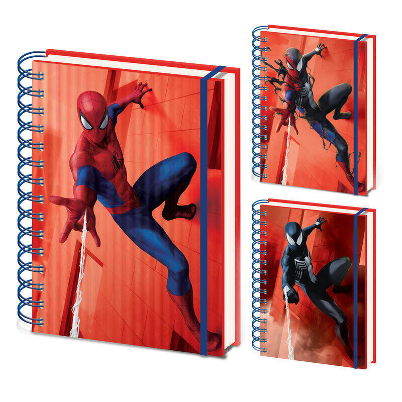 Notebook 3D Lenticular A5 Spiderman Marvel