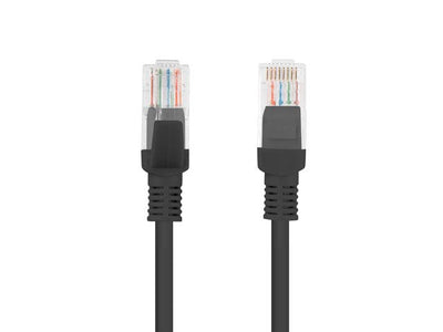 Lanberg Network Cable PCU5-10CC-2000-BK, RJ45,UTP, CAT.5E,20M, Black — image 1