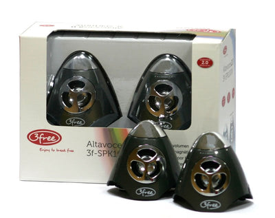 3FREE Speakers 2.0 Mini SPK100W 2W + 2W Black Power USB — image 1