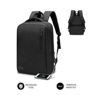 Subblim Backpack City Backpack Laptops Up To 15.6'/ Port USB — image 1