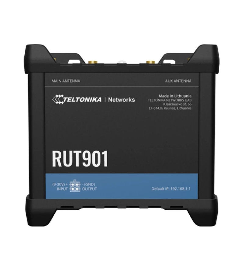 Teltonika Networks RUT901 4G/LTE Wi-Fi Dual SIM Router