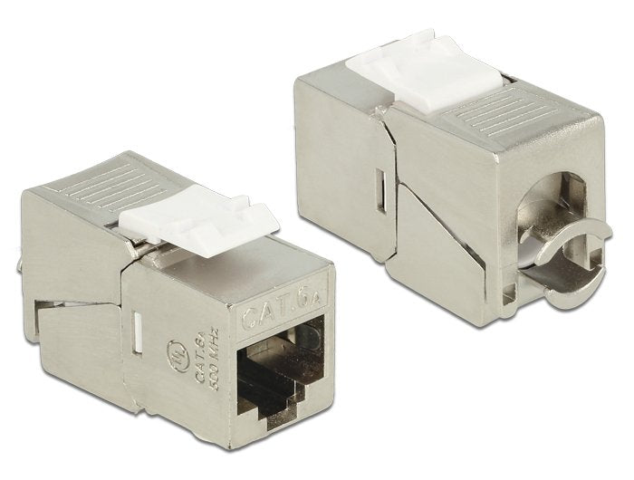 Delock Keystone RJ45 Socket Lsa Without Tools CAT.6A Compact