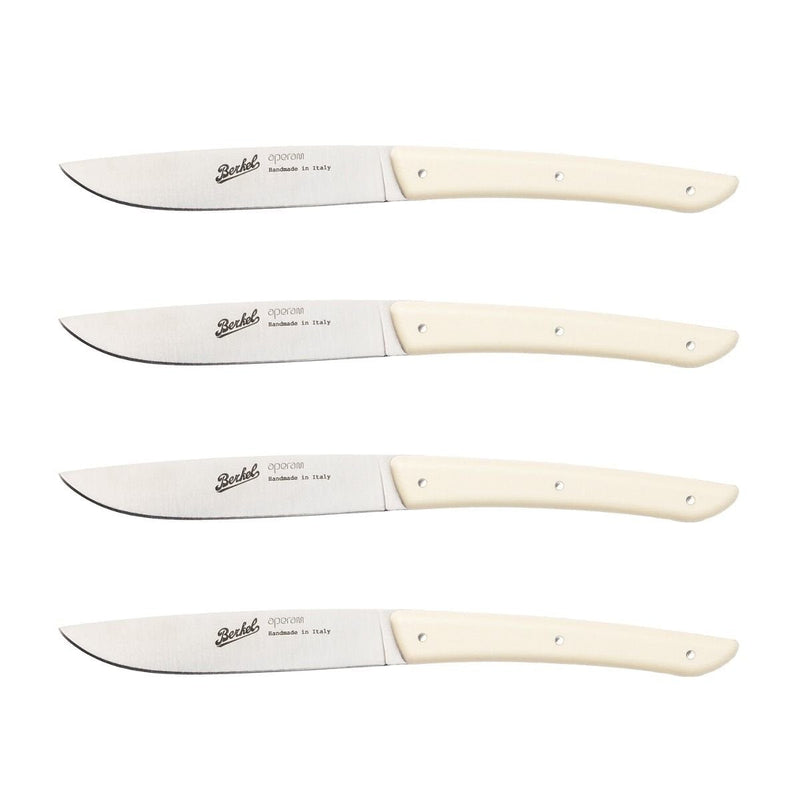 Berkel KCO4SW11SRCBL Knife Kitchen Steel Inoxidable 4 Pieces Knife Carne