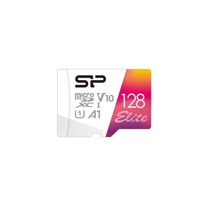 Memory Card Silicone Power Elite Micro Sdxc 128GB Uhs-i A1 V10 — image 1