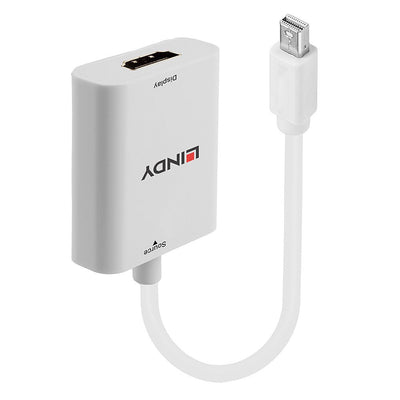 Lindy 41069 Adapter Cable Vídeo Mini DisplayPort HDMI Type a Standard White — image 1