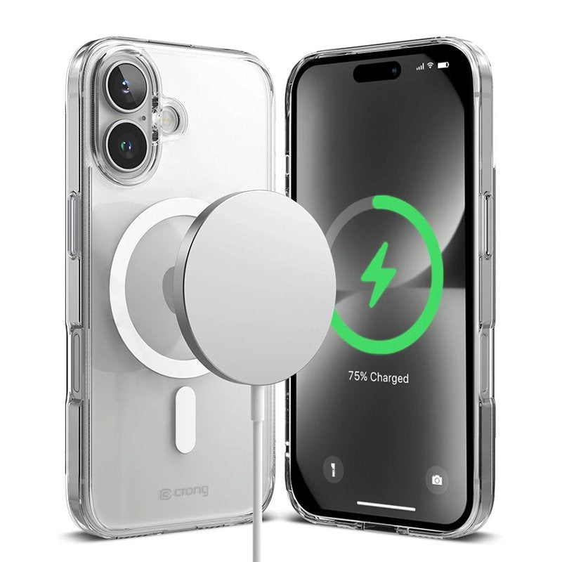 Crong Clear Mag Cover Do Iphone 16 Przezroczysty