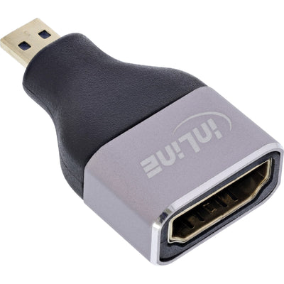 Inline® HDMI Adapter, HDMI a Female / Micro HDMI D Male, 8K UHD — image 1