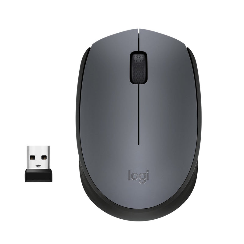 Logitech Mouse M170 Wireless Grey 910-004642