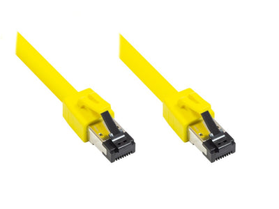 Good Connections Rns® Network Cable CAT.8.1, S FTP, Pimf, Halogenfrei (lszh), 2000MHZ, 40GBIT S, Yellow 20M, ® — image 1