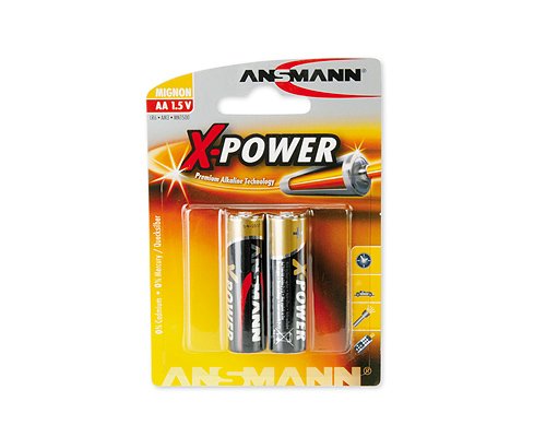 Ansmann Battery Alcalina , Mignon (aa), 2 Units Paquete (5015613)